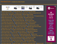Tablet Screenshot of mondecf.com